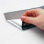 14cm W x 28.5cm L Aluminum Peel and Stick Subway Tile