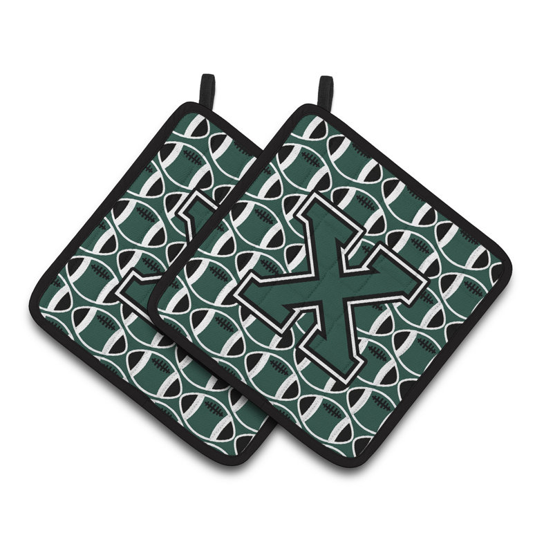 Poignée de football, X, Vert blanc