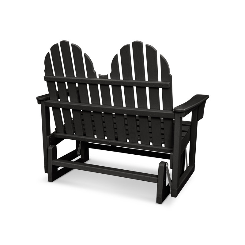 Fauteuil coulissant Adirondack 48 po Cape Cod, Noir anthracite
