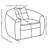Voicu Fabric Upholstered Accent Chair Sand-129392780