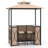 3-Piece Metal Patio Bar Set with Storage Shelves -1840506780