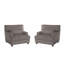 Modern Upholstered Arm Accent Chair With Pillow(Set of 2)-225776783