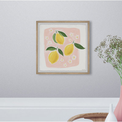 Lemons - Single Picture Frame Painting