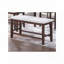 Banc rembourré