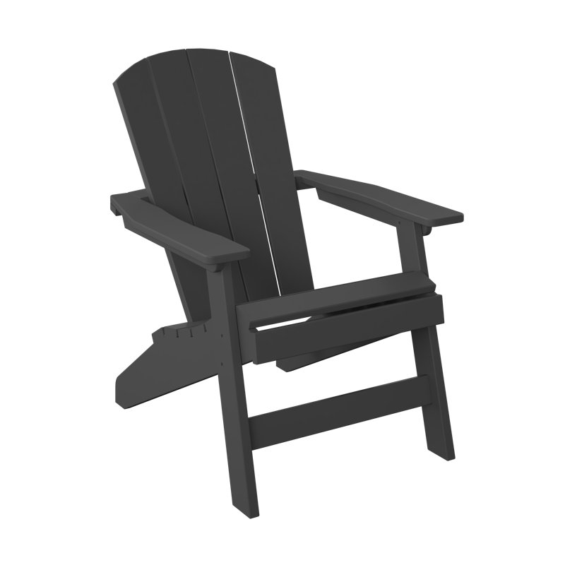  Stationary Adirondack. Black, Black