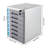 Hyung 7-layer Metal Desktop Drawer Organizer With Labels