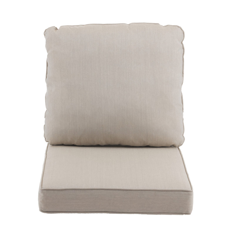 Outdoor 5'' Seat / Back Cushion, Light Gray