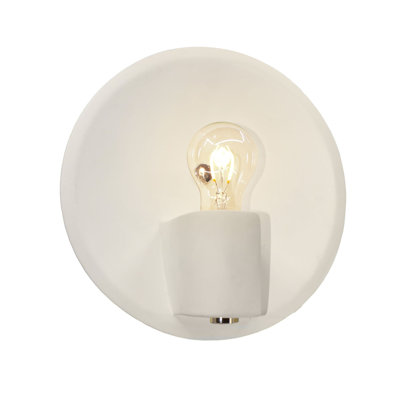 Baleskie Ceramic Candle Wall Light