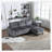 storage sofa /Living room sofa cozy sectional  sofa-159879828