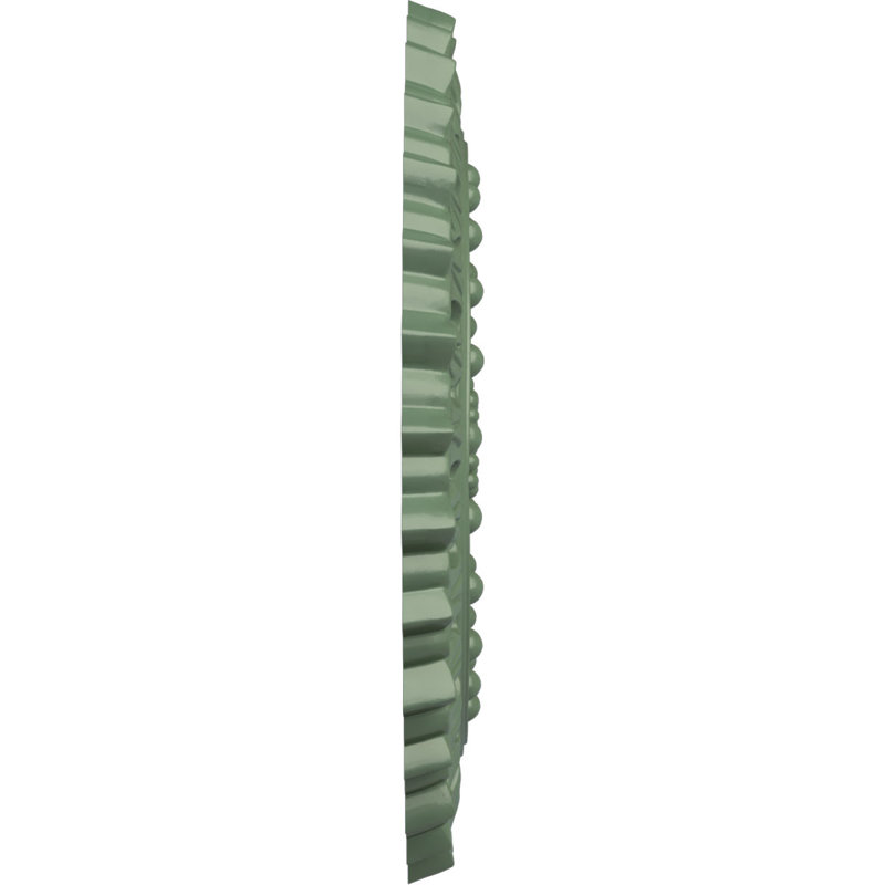 Médaillon de plafond H 18 1/2 po x l 18 1/2 po x P 1 1/2 po Sellek, Vert athénien