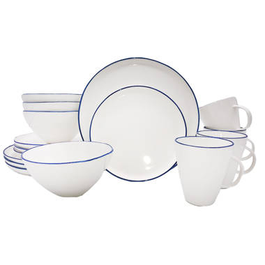 Crow Canyon Home Enamel Dinnerware, Set of 4, Plates & Bowls on Food52