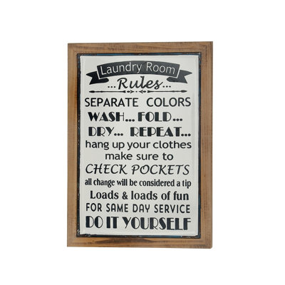 Osterley Farmhouse Wall Decor on Metal