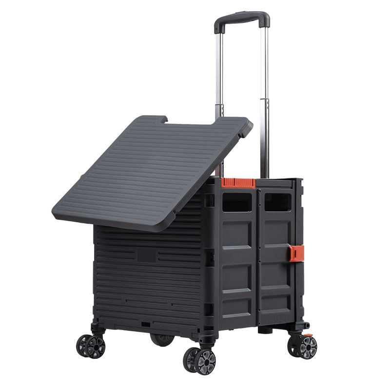 91cm H x 40cm W Utility Cart, Black