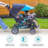 Compass Quad 4-Seat Tandem Stroller-71003132