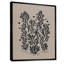 «Black and Brown Natures Coastal Essence», art sur toile corail, art mural bord de mer noir-130379993-130379973-130379975