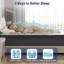Matelas hybride 12 po en mousse viscoélastique gélifiée mi-ferme, CertiPUR-US, certifié OEKO-TEX-1023699480-1023699482