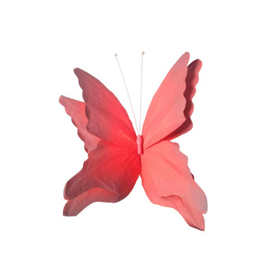 Butterflys Veils Flower Window Decoration Flower Wedding Festival Party Outdoor Courtyard Decoration Scene Arrangement Birthday Party Valentines Day