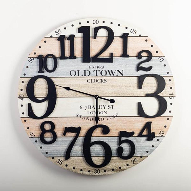 Kealie Manufactured Wood Wall Clock