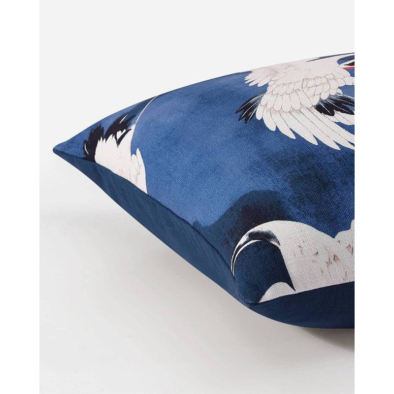 Square Pillow Cover & Insert, Baritone Blue