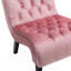 Fauteuil de salon en velours sans accoudoirs-765706719
