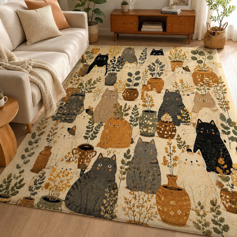 Tapis mignon 1Pcs, W39.4 * L63in * 1 pièces