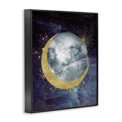 Giclée Cosmic Shimmer Moon, conception de Daniela Santiago
