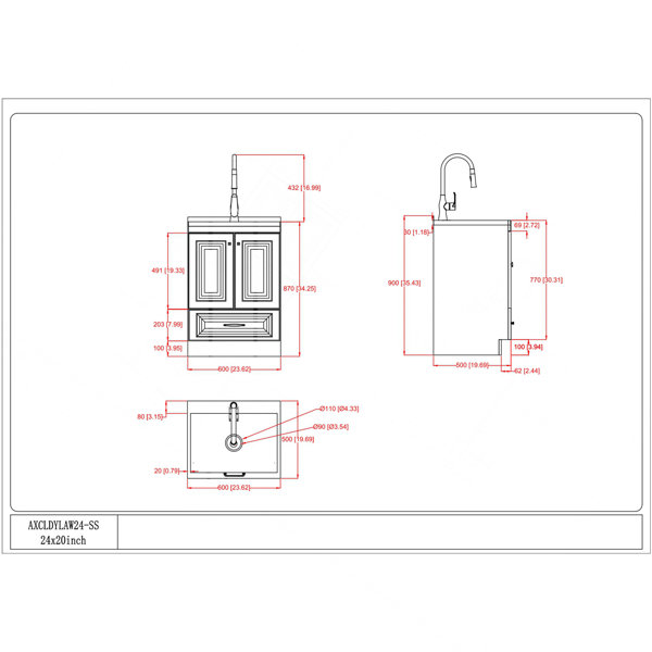 Dimensions du produit