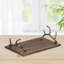 Antler Handle Mango Wood Tray