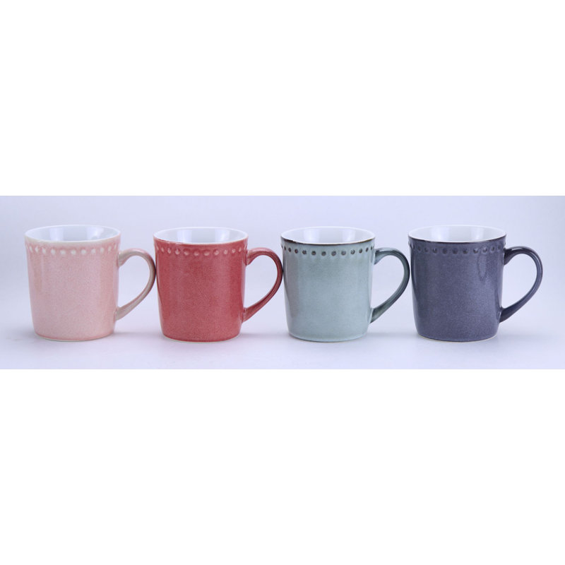 Ensemble de grandes tasses 4 x 16 oz Winston Porter
