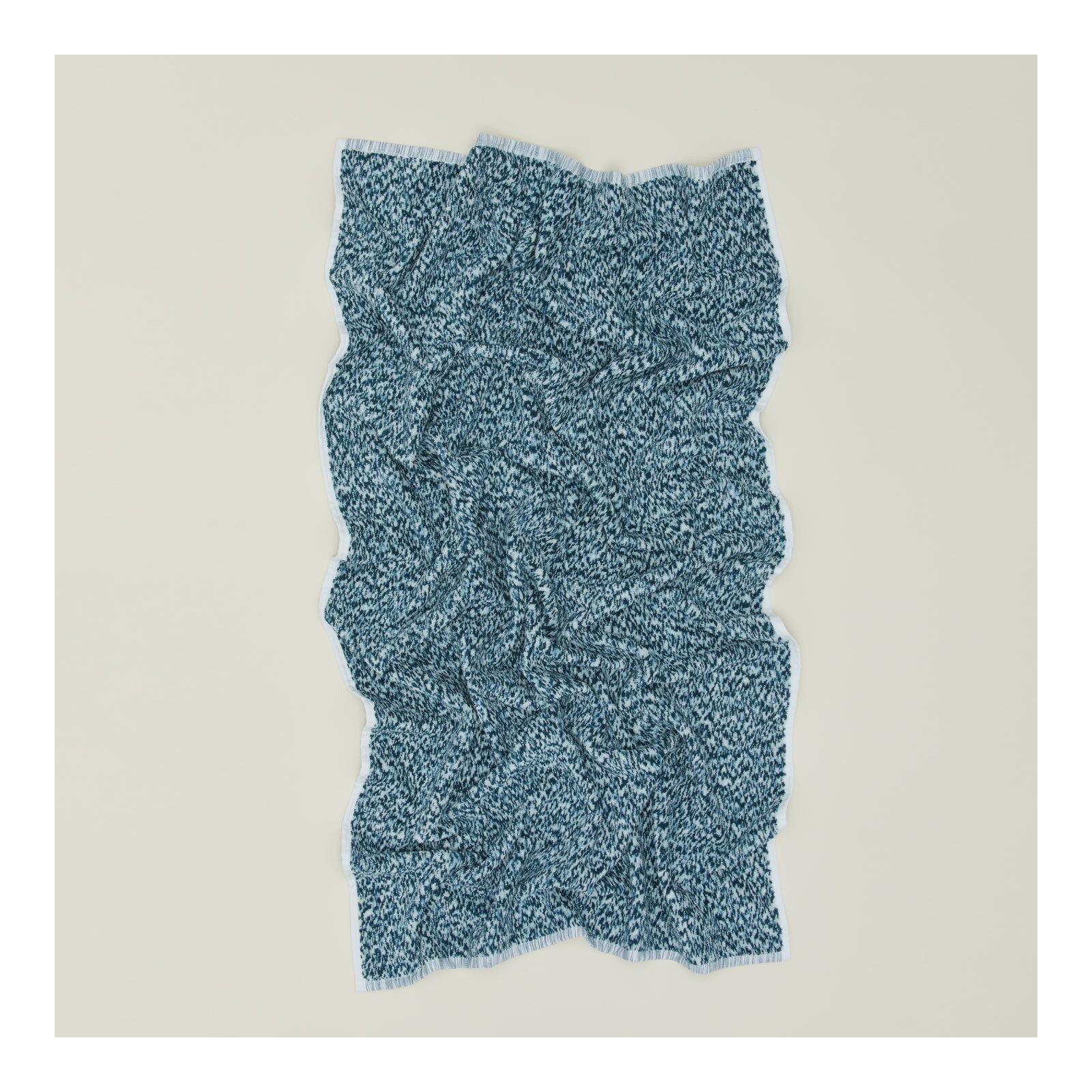  Cotton, Peacock/Sky, Hand Towel - 1 Pack