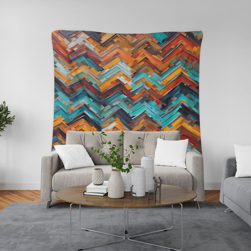 Tapisserie murale, H 80 po x l 68 po x P 0,8 po