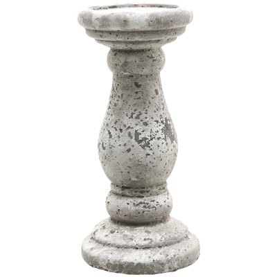 Wood Tabletop Candlestick