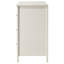 Commode 6 tiroirs blanc crème