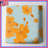 Orange Cherry Blossoms Quilted Bedspread All Sizes-126083162