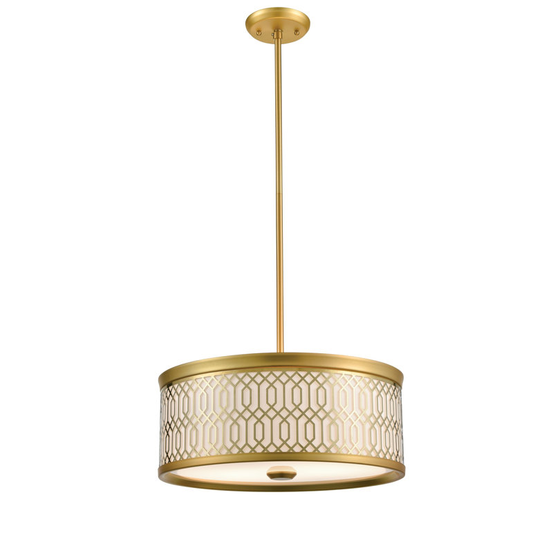 Lustree tambour 2 lumières Strickler