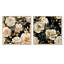 Ombret - Ensemble de 2 décorations murales florales-102580516-102580513