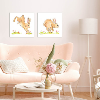 Studio Series - Bunnies - Ensemble de toiles tendues avec châssis - Collection Hamon