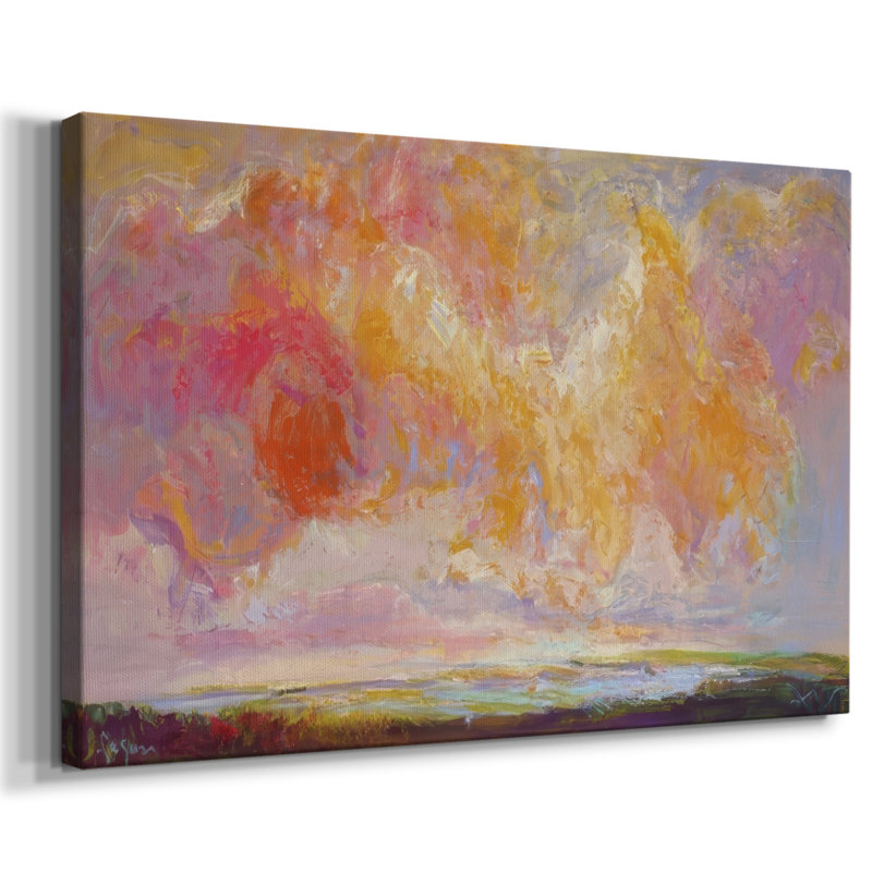 Avec un cœur joyeux - Cavas enveloppés de galerie, 40 x 60