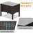 Bryella 2 - Person Patio Conversation Set with Cushions