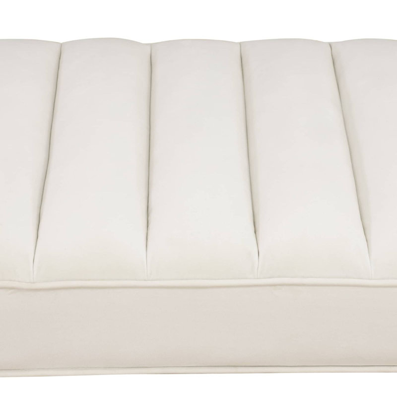 Canapé de 52,5 pouces blanc cassé