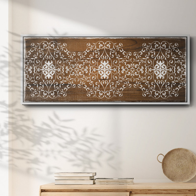 Panneau Boho - toile encadrée, H 8 po x l 20 po