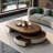 Minimalist Retro Expandable Coffee Table