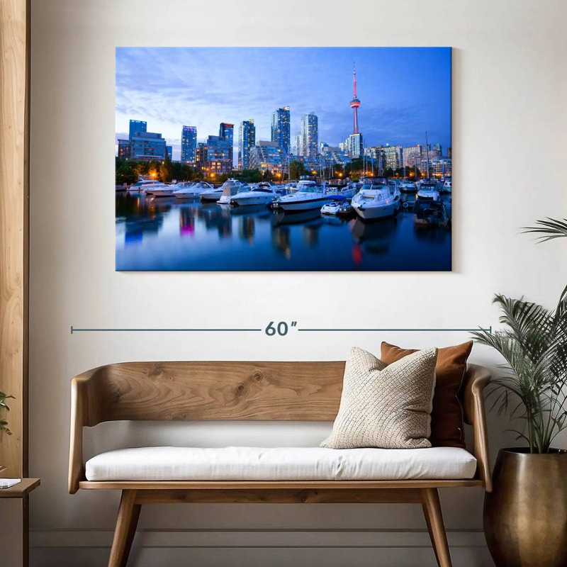 «Sireci Toronto Waterfront Blue Hour», H 32 po x l 48 po