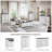 Farmhouse Nightstand with Charging Station & Semi-Open Top Shelf-186313849