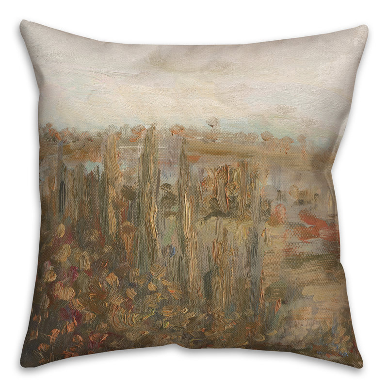 Reversible Throw Pillow, 16" x 16"