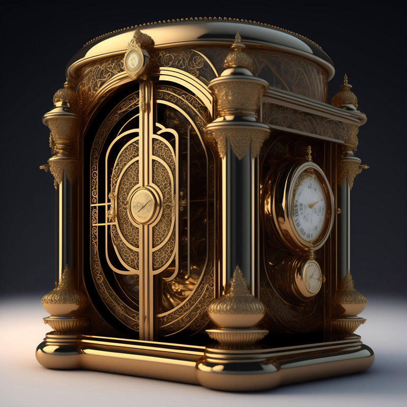 " Time Machine Rca " by Stephen Chambers, 30" W x 30" H