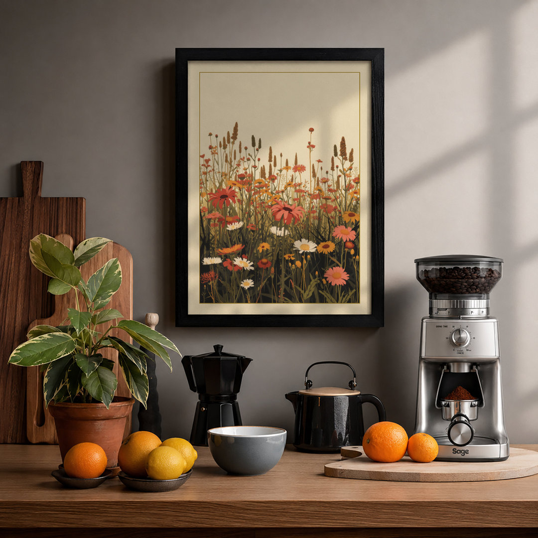 Wildflower Meadow Botanical - Framed Print