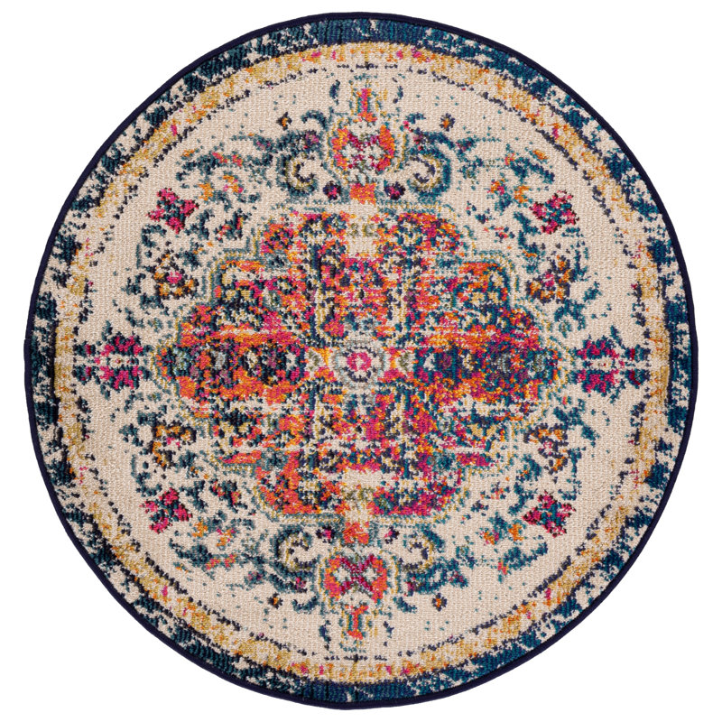 Tapis oriental performance Elisavet, Rond 8 pi