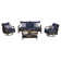 Kechia Wicker/Rattan 6 Person Seating Group