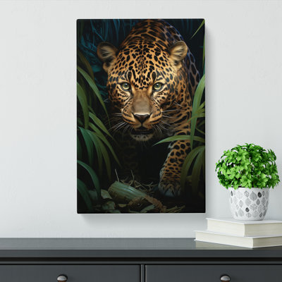 Leopard Tachisme Art No.2 - No Frame Print